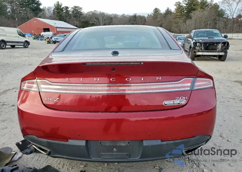 2016 Lincoln Mkz Hybrid from USA, damaged, VIN 3LN6L2LU1GR620213